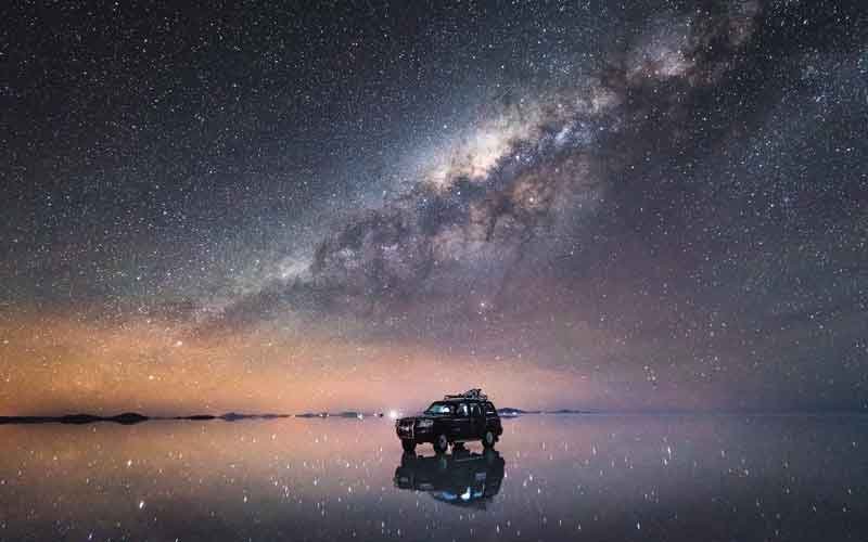 Salar de Uyuni de noche