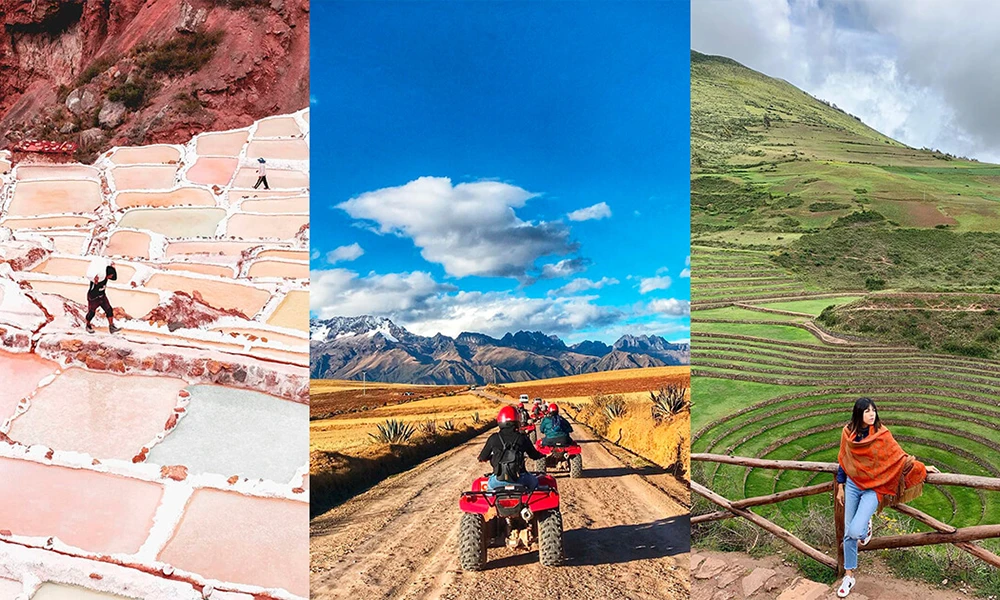 Tour to Maras Moray and Salineras ATVs