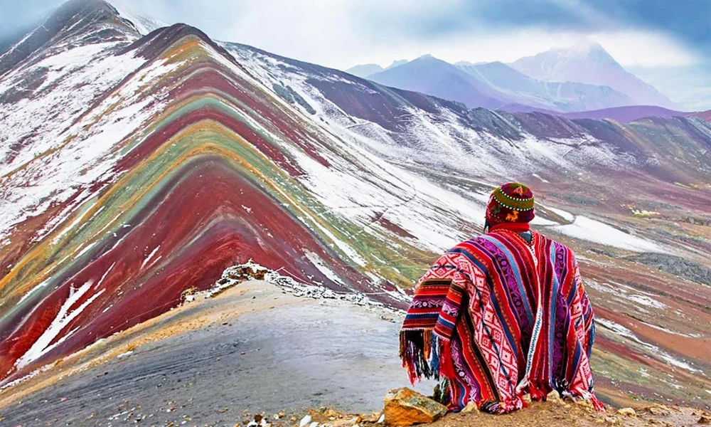 Full-Day Tour to Rainbow Mountain and Red Valley + Meals Included